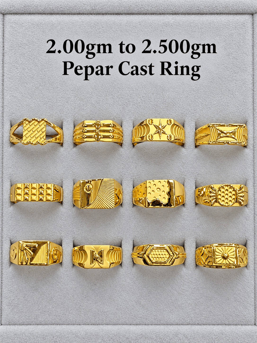 PEPAR CAST RING
