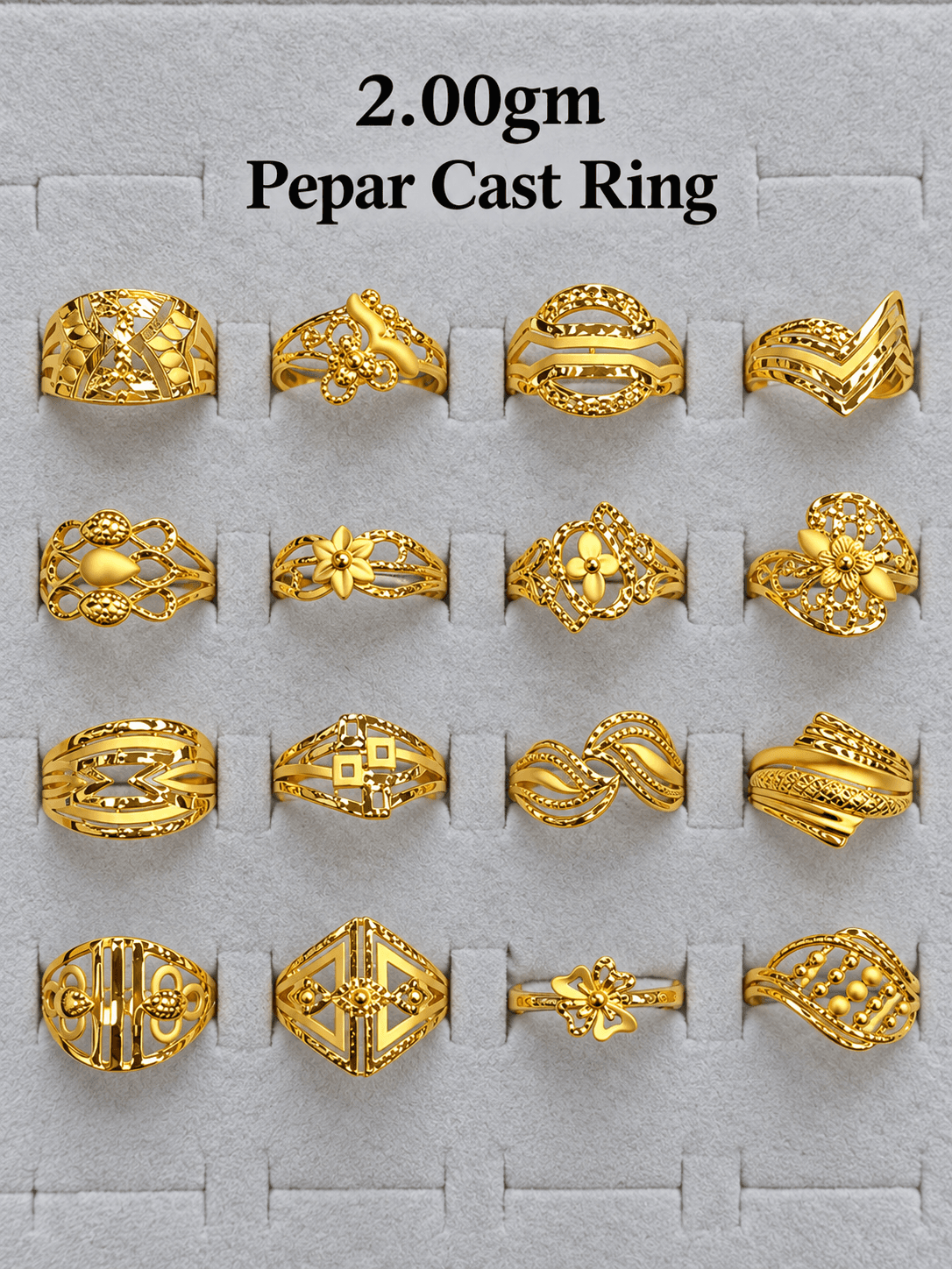 PEPAR CAST RING
